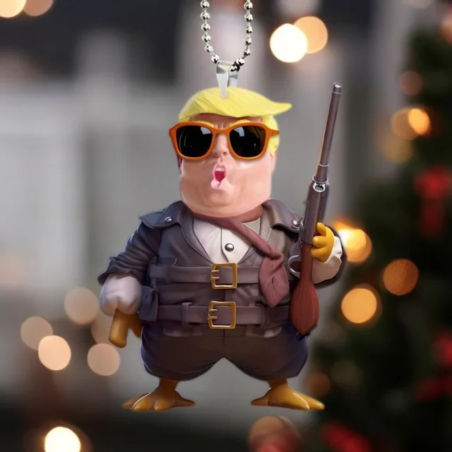 Funny Trump Keychain 3