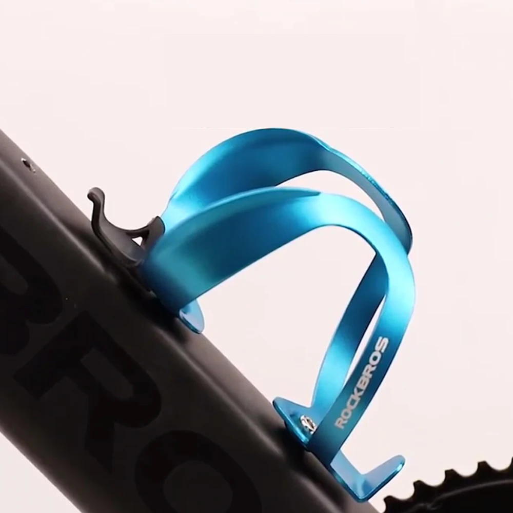 Description Picture 3 of itemROCKBROS Bicycle Aluminium Alloy Adjustable Water Bottle Cage Mountain Bike Cycling Bottle Holder Ultralight HandleBar Mount