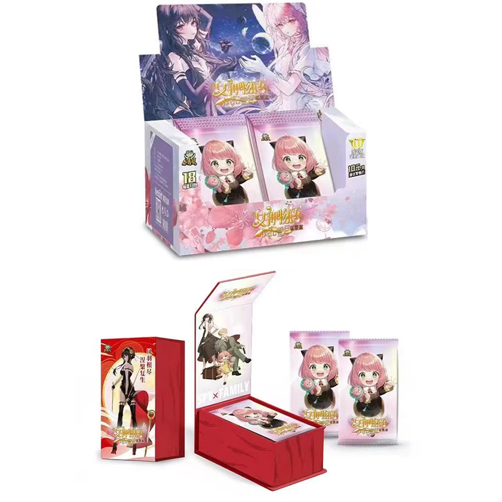 

New Goddess Story Card Booster Box Collection Swimsuit Bikini Anime Game Christmas Children's Toys Gift