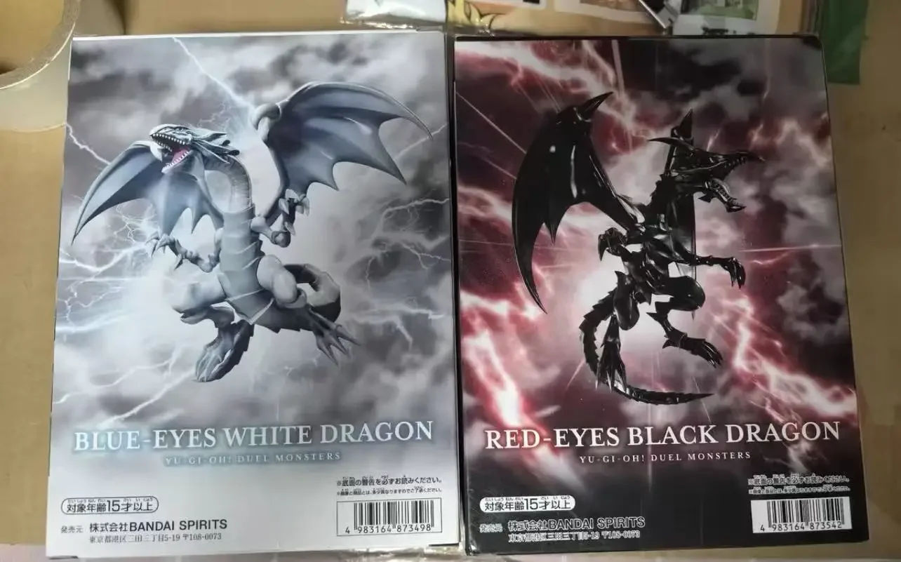 Original BANPRESTO Yu-Gi-Oh! Duel Monsters Black Dragon with Crisis Eyes Anime Figure
