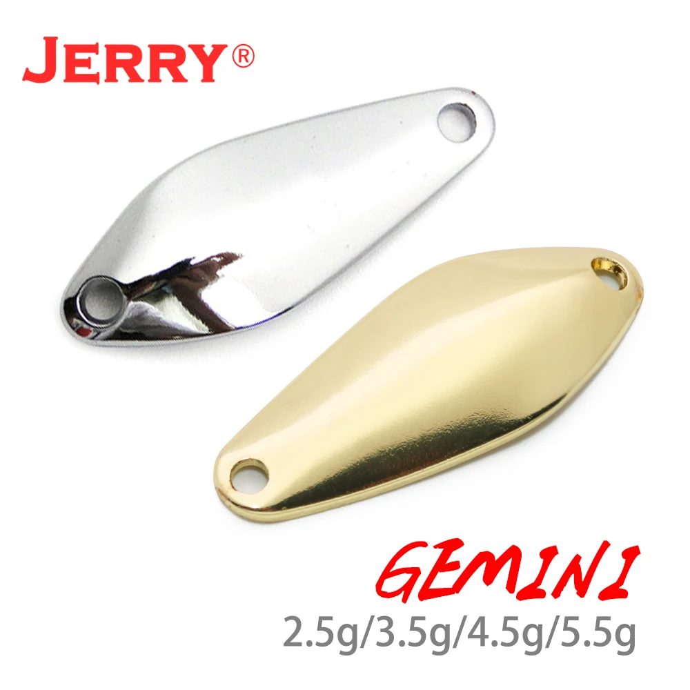 

Jerry Draco 50pcs 2.5g 3.5g 4.5g Micro Spoons Fishing Lure Unpainted Blank Area Trout Spoons Spinner Bait Pesca Blinkers