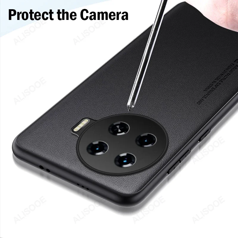 Luxury PU-Leather Shockproof Case for Tecno Spark 20 Pro Plus - Full Protective Back Cover