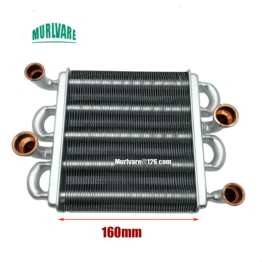 Parti Di Caldaie A Gas Scambiatore Di Calore Principale Di Lunghezza 160Mm Per Scaldacqua A Gas Vaillant Protherm