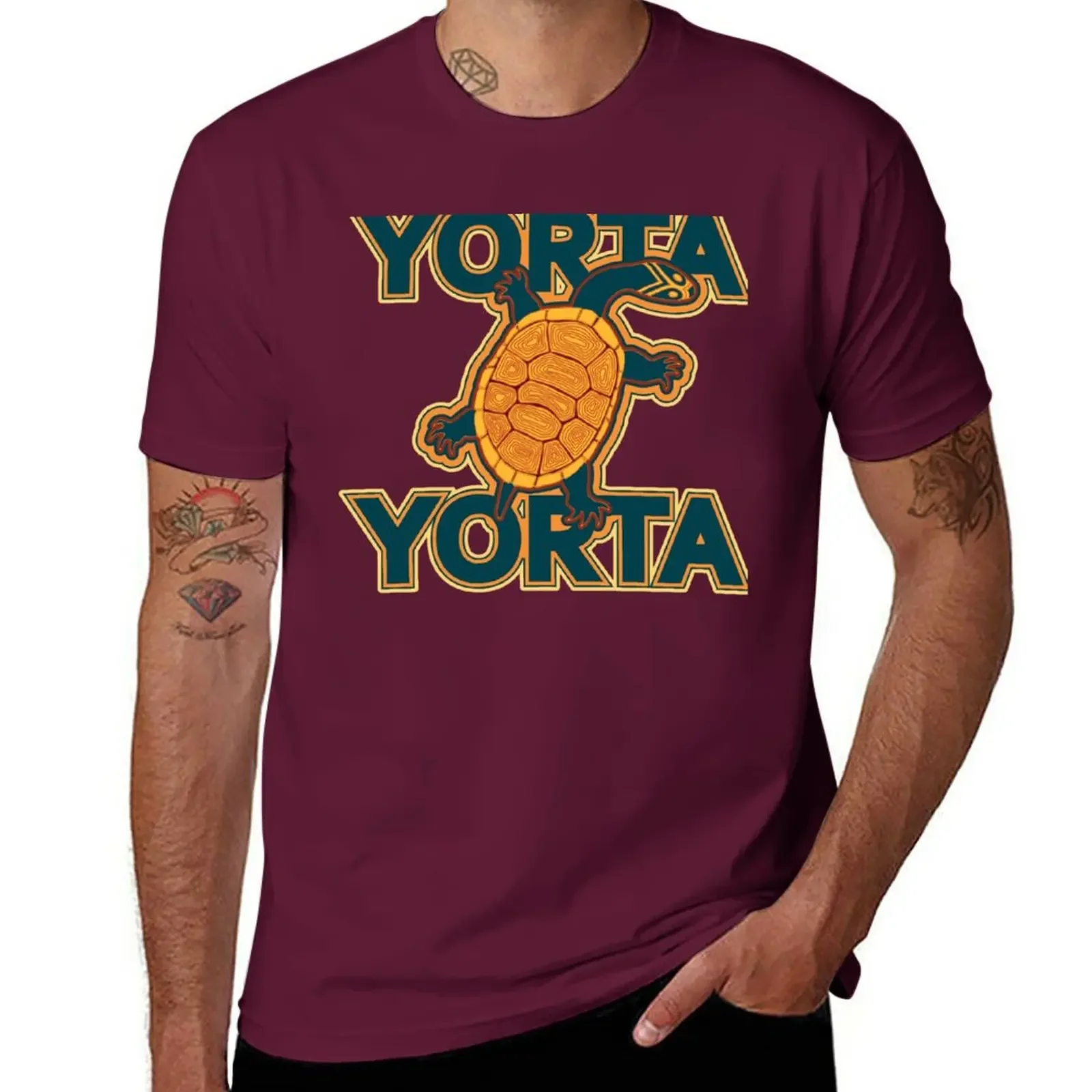 

Yorta Yorta T-Shirt anime clothes Aesthetic clothing plus size tops Men's clothing