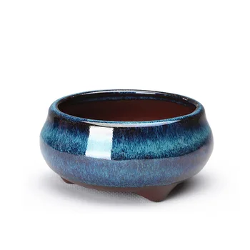 Chinese Style Stoneware Bonsai Pot 1