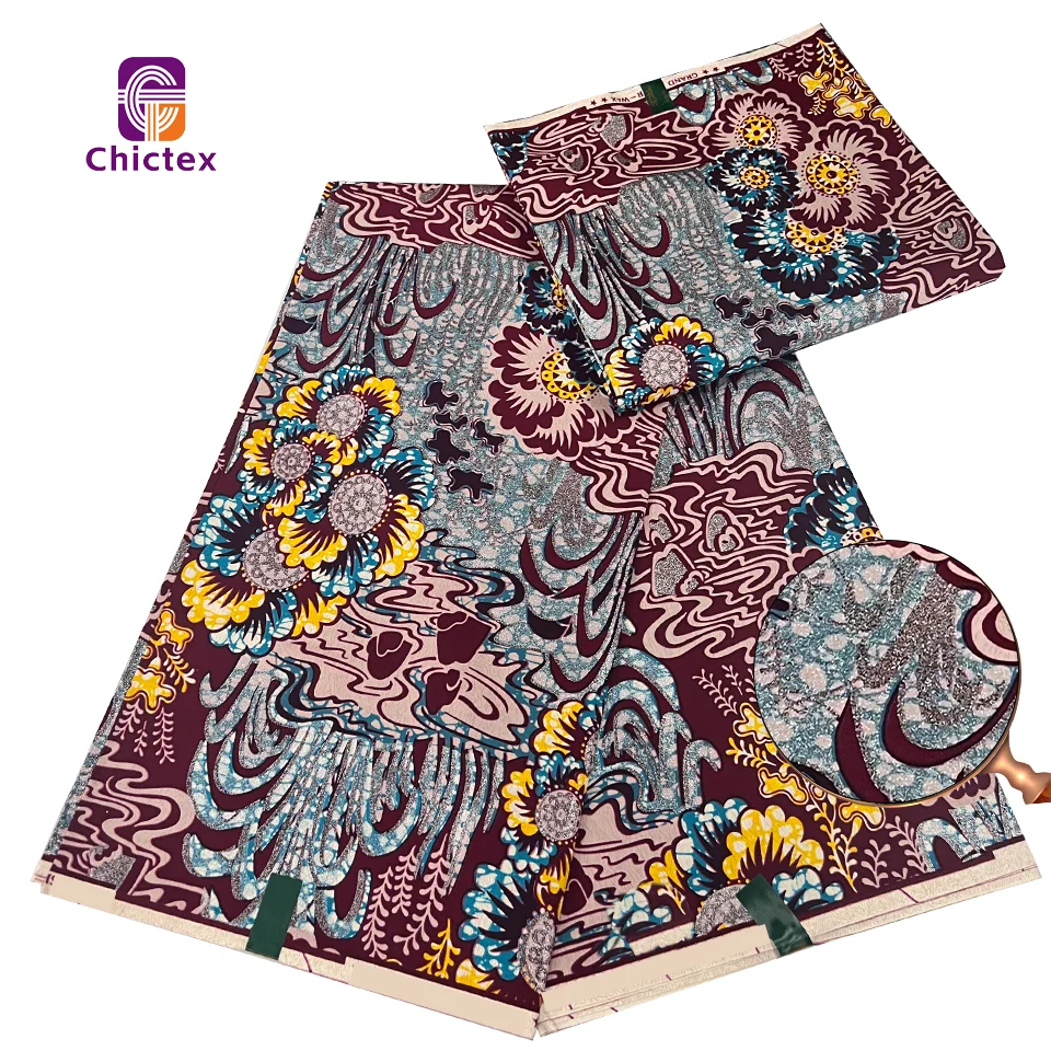 100% Ankara prints fabrics African fabrics wax super golden grand wax
