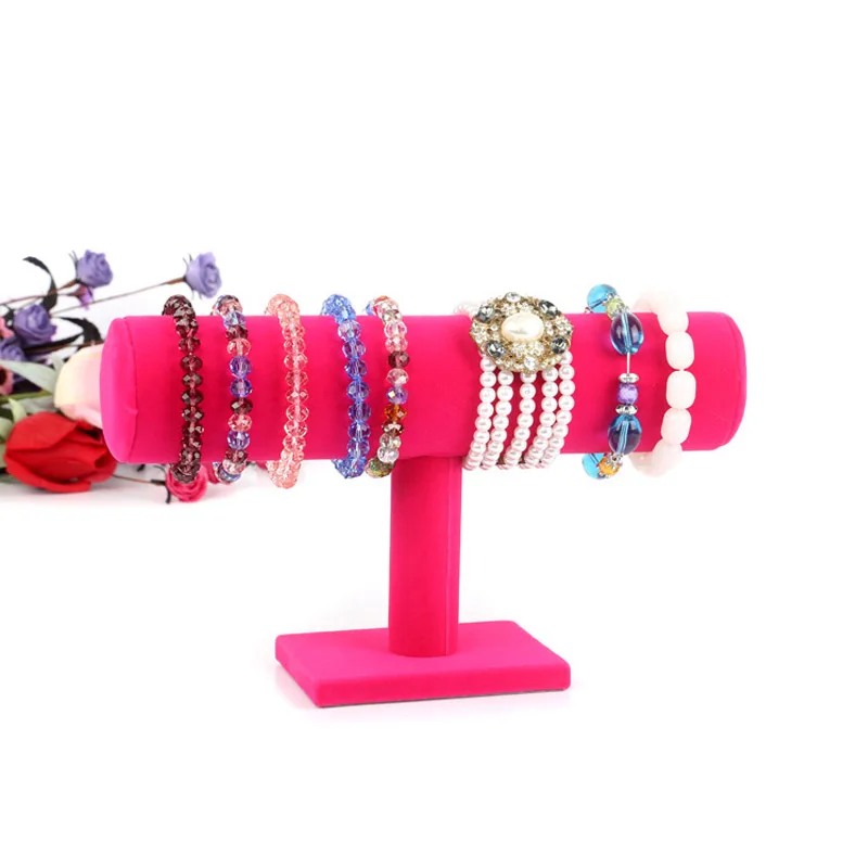 Jewelry Chain Hairband Watch Necklace Watch Bracelet Display Stand Rack Holder T-bar Bracelet Display Stand Holder