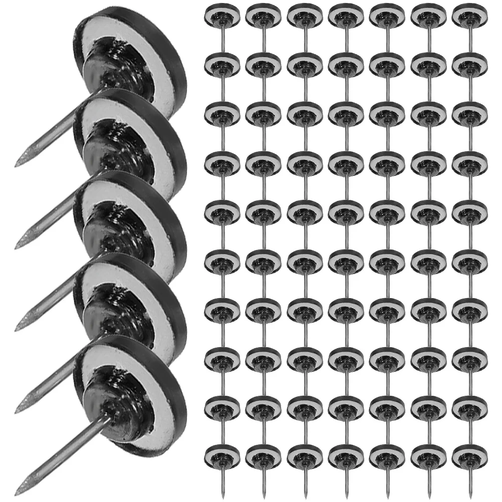 

Tacks прозрачные черные кнопочные штанги для рисования, штанги, круглые милые кнопки для кнопок, офисные кнопки