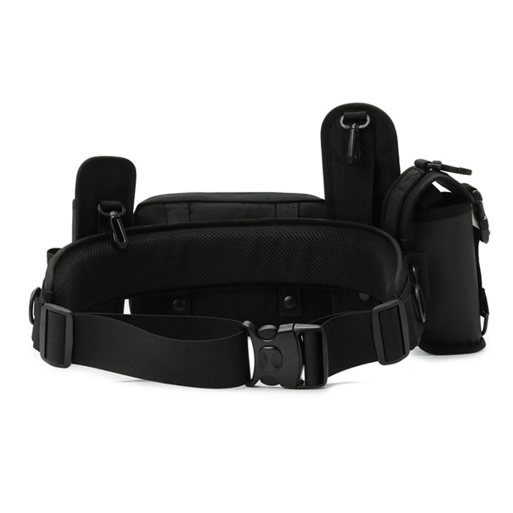 

1pc Outdoor Multi-functional Tactical Belt Oxford Cloth 24x16.5x8.5cm Waterproof Lure Waist Bag Riding Camouflage Lure Bags