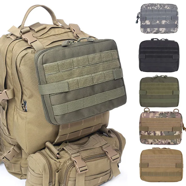 Molle Military Pouch Bag Medical EMT Tactical Outdoor Emergency Pack Camping Hunting Accessories Utility Multi-tool Kit EDC Bag 2