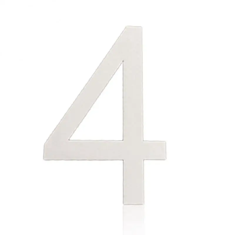 White Number 4