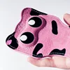Cartoon pattern Cowhide WeightLifting Glove Training Crossfit Fitness Bodybuilding Workout Palm Protector Horizontal Bar Gloves 4