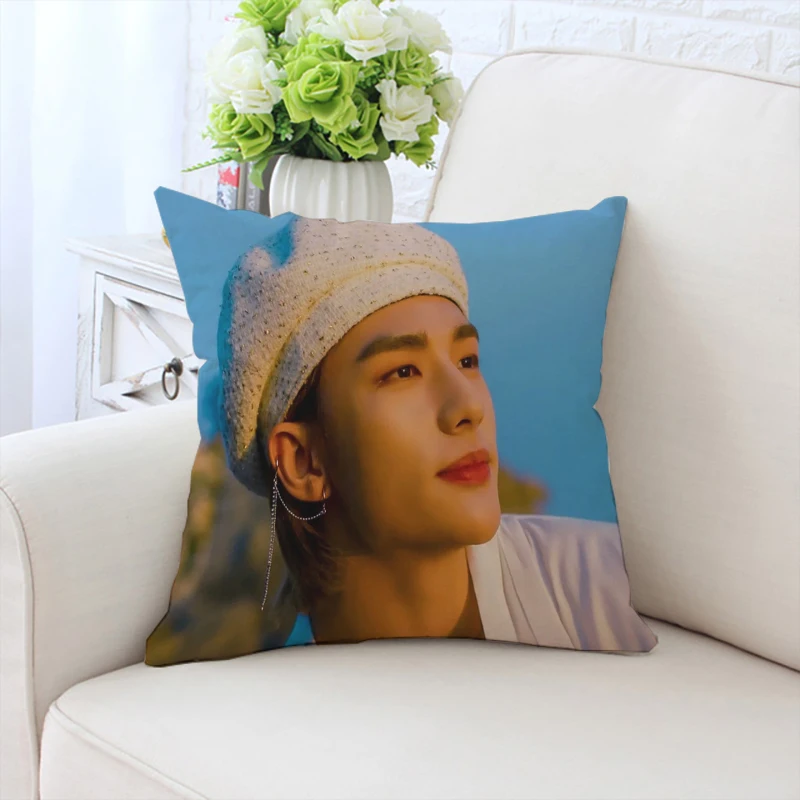 

Hwang Hyun Jin Home Decor Decorative Pillow Cover for Living Room Cushions Aesthetic Room Decoration 45x45 Cushion Cover Cases