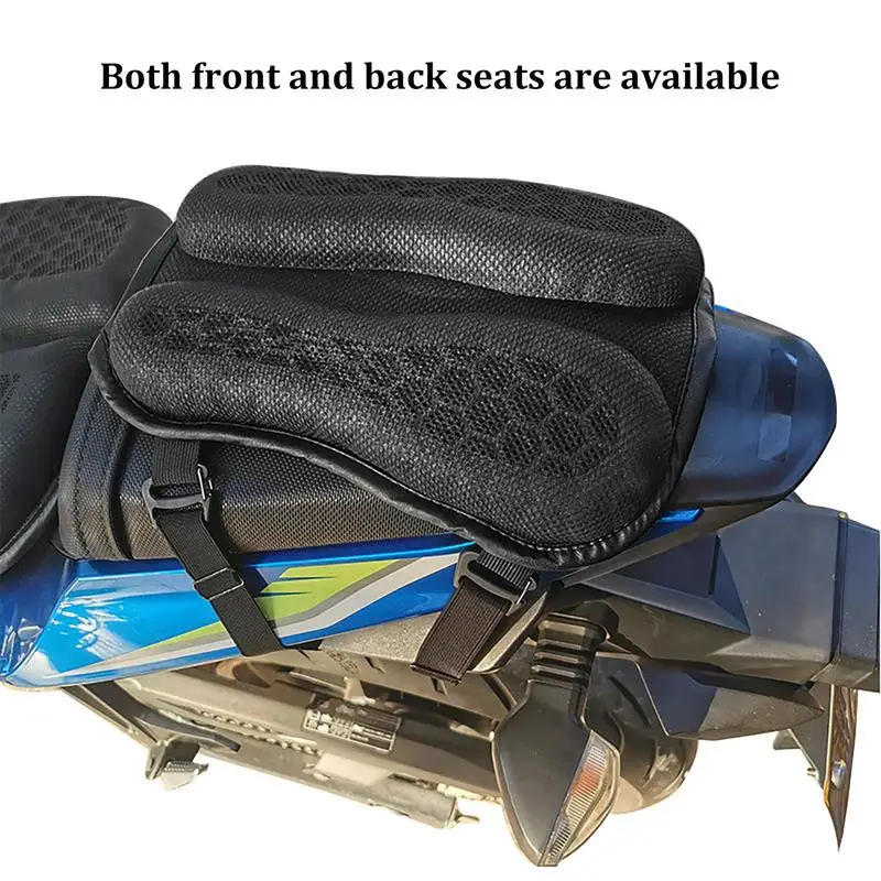 New Motorcycle Seat Cover Gel Pads Motorcycle Air Seat Cushion Cover