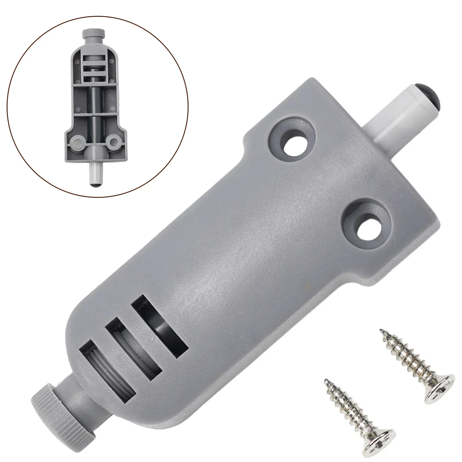Door Damper Damper Comfort Long Service Life Plastic Strong Spring Two Ways Installment Door Household