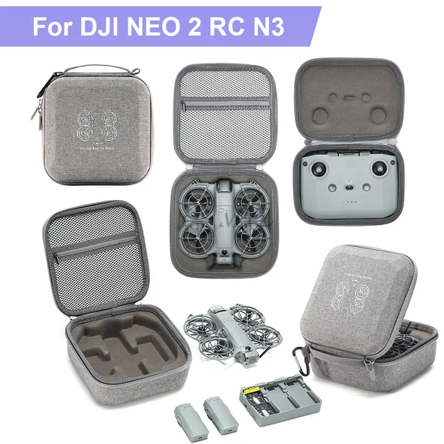Drone Box Body Storage Bag For DJI Neo 2 RC N3 Remote Contorller Carrying Case Hard Shell Protection Handbag Drone Accessories 1