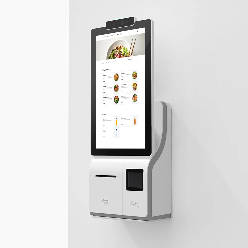 15.6 inch Android pos machine single screen-dual screen, scanner, printer 4