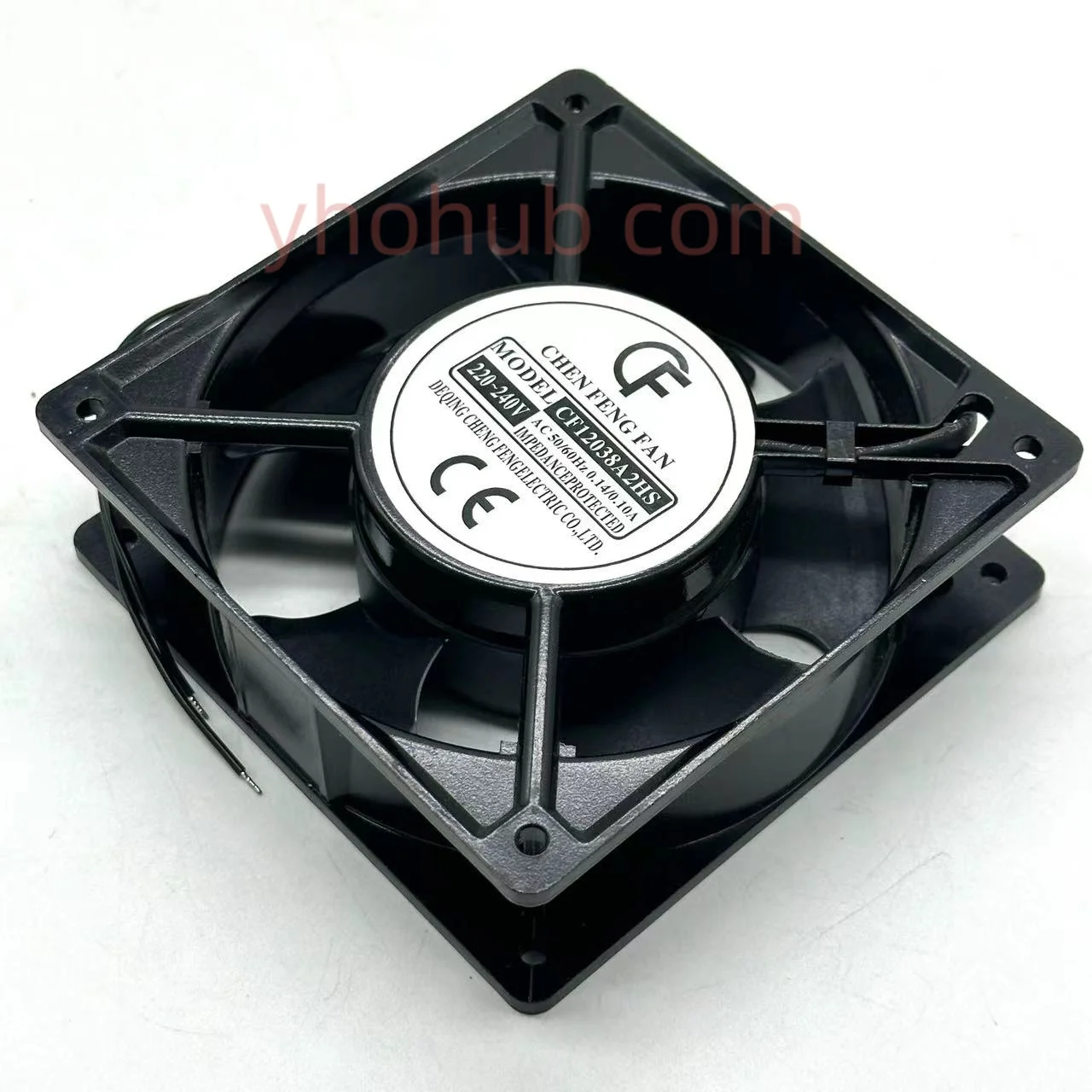 Chen Feng Cf12038a2hs Servidor Ventilador de Refrigeração ac 240v 0.14a 120x120x38 mm Liga cf