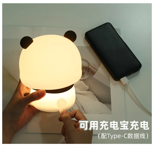 Bubu and Dudu Night Light Lamp – Peach and Goma