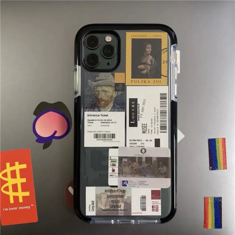 Vintage Van Gogh Case for iPhone 16 15 14 13 Pro Max Back Phone Cover for 12 Mini 11 Pro Max X XS XR 8 7 Plus SE 2020 Capa — view 5