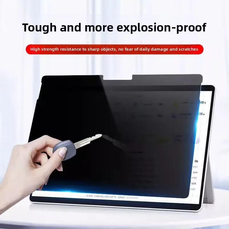 Per (Microsoft) Surface Laptop 7/6/5 Pellicola peep-proof da 13,8/15 pollici Pro 11/10/9/8 Pellicola protettiva per schermo privacy per laptop Studio 2 - immagine 2