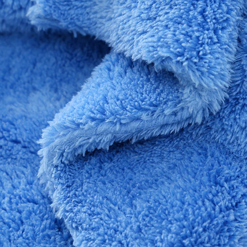 Coral Fleece Microfiber Highly Absorbent Cleaning Cloths Reusable Kitchen Towels Cleaning Glass Kitchens Bathrooms Automotive cleaning cloth microfiber cleaning cloths