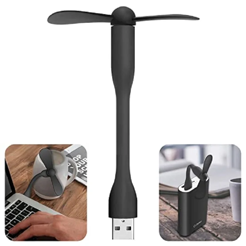 휴대용 USB 선풍기 보조배터리 선풍기, 컴퓨터, 사무실, 야외 여행용