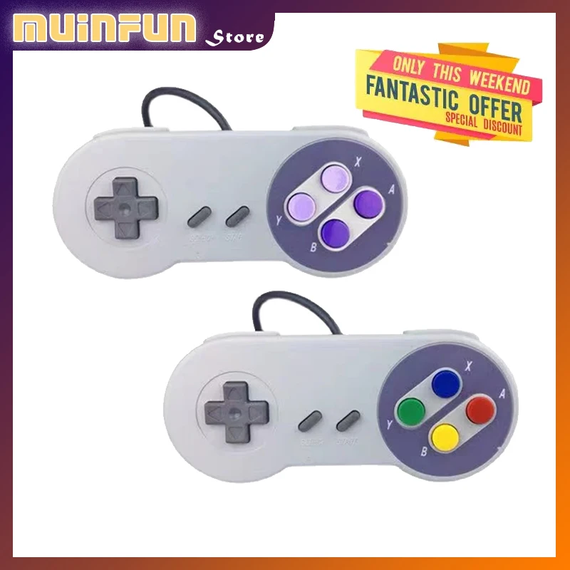 UniversalWiredGameControllerClassicUSBHandleGamepadJoysticks