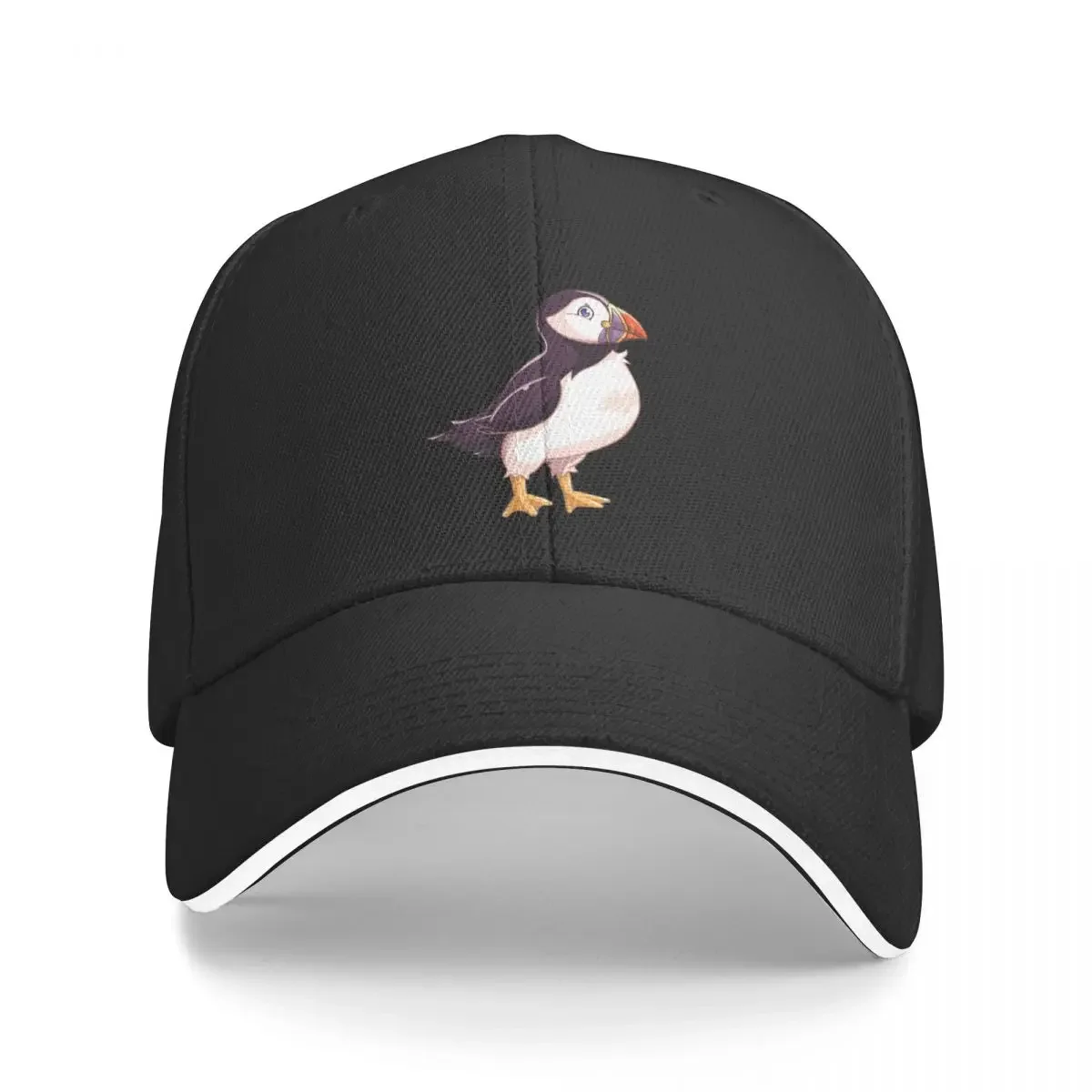 

Cute Puffin Logo Baseball Cap hard hat Beach Outing Hats For Women Men's