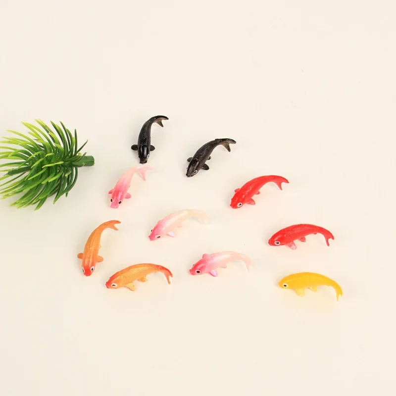 5pcs - Mini Koi Glass Fish Tank Aquarium Home Decoration DlY Decoration