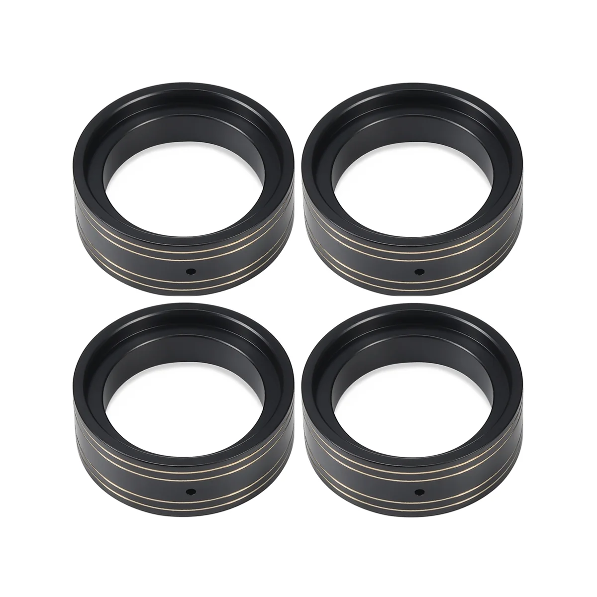 

4 шт. 140 г Br Beadlock обод колеса, внутренний вес, зажимное кольцо 9780 для TRX4M 1/18 RC Гусеничный автомобиль, обновленные детали