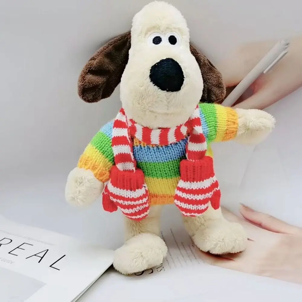 Miniature Neck Scarf 1:12 Doll Clothes Soft Simulation Doll Scarf with Gloves Pretend Play Winter Doll Accessories Xmas