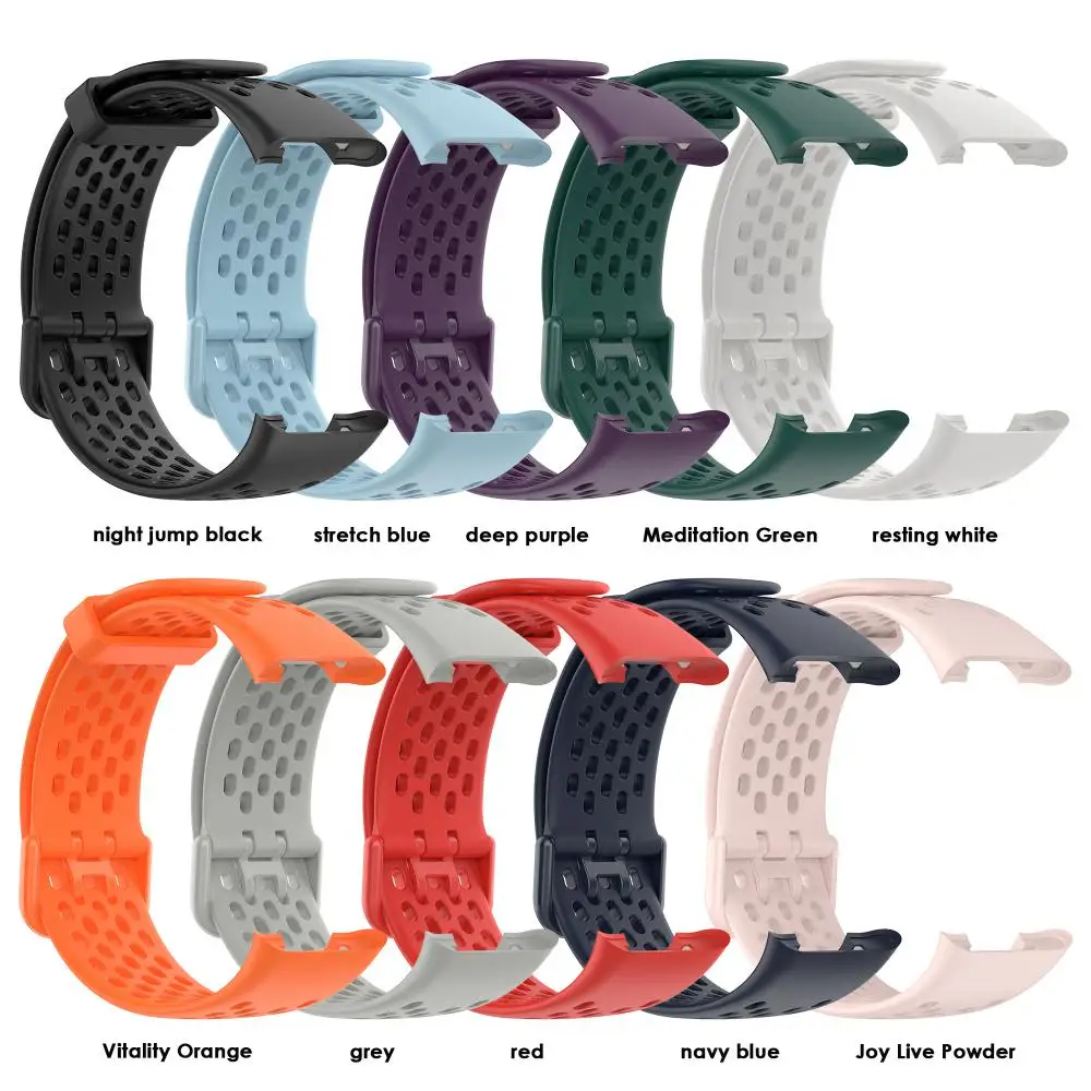 Strap For Xiaomi Mi Band 7 Pro Silicone Replacement Wrist Strap For MiBand 7pro Sports Breathable Bracelet Wristband Accessories