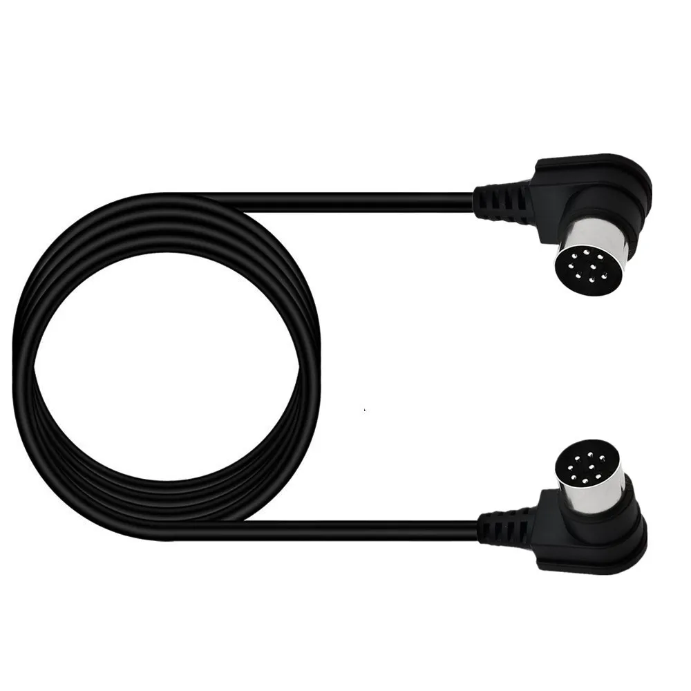 Connettore Audio DIN 4 Pin Maschio – Adattatore Per Bang & Olufsen B&O, PowerLink, BeoLab 3, MIDI E Computer – 1 Pezzo Nero - 5