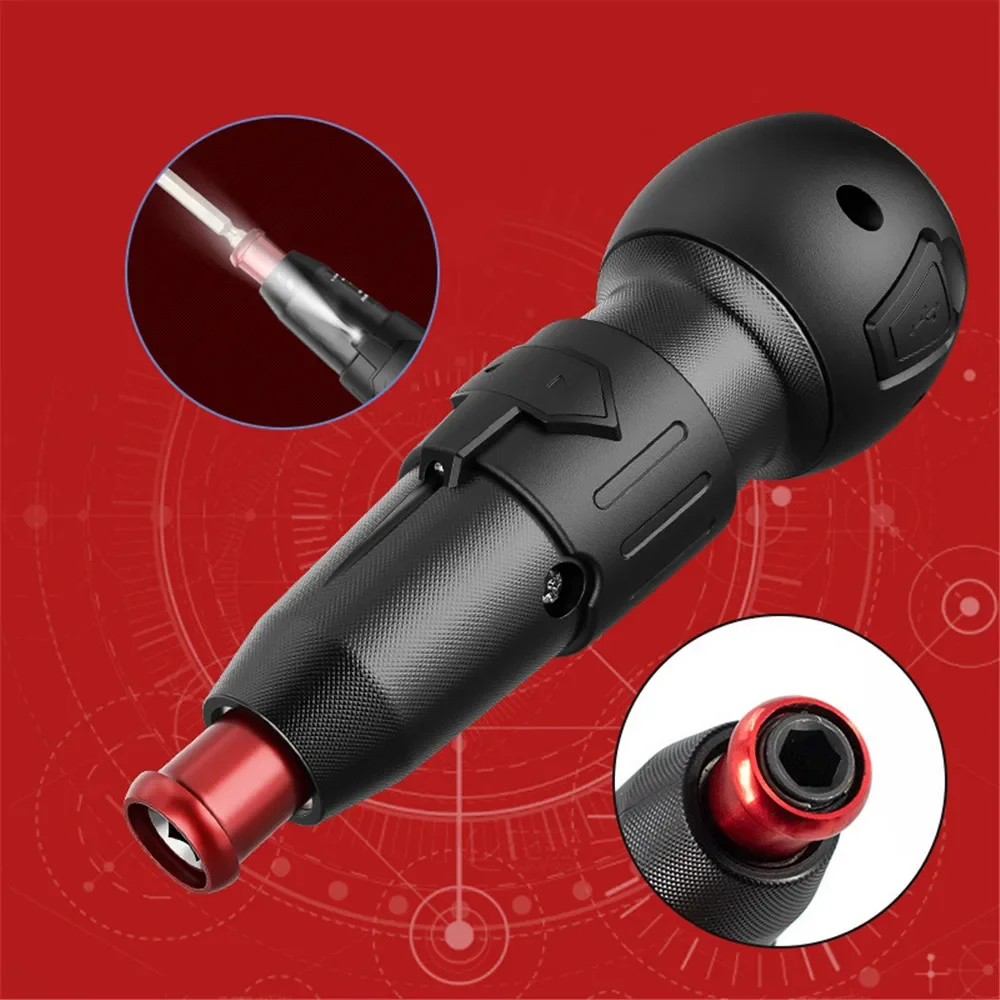 Screw Driver Powerful Cordless 1 Electric 3.6V Rechargeable Repair Screwdriver 10 In Household Auto PC Set Screwdriver