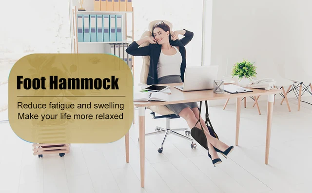 Under-desk Foot Hammock Office Adjustable Home Office Study Footrest Desk  Swing - Hammocks - AliExpress