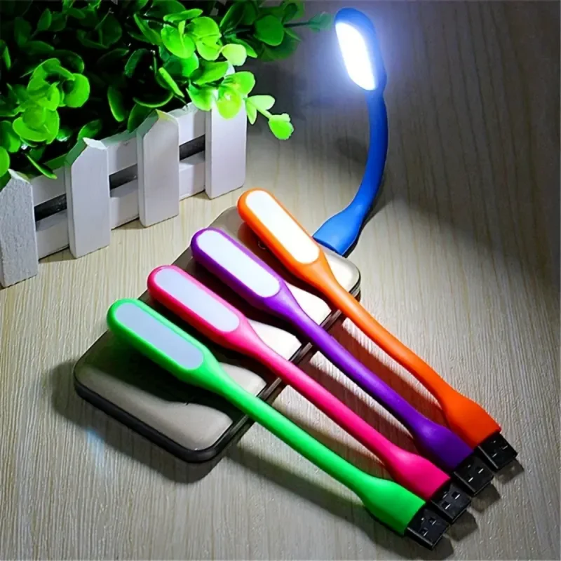 Mini USB LED Reading Lamp 5PC Portable Camping Night Light
