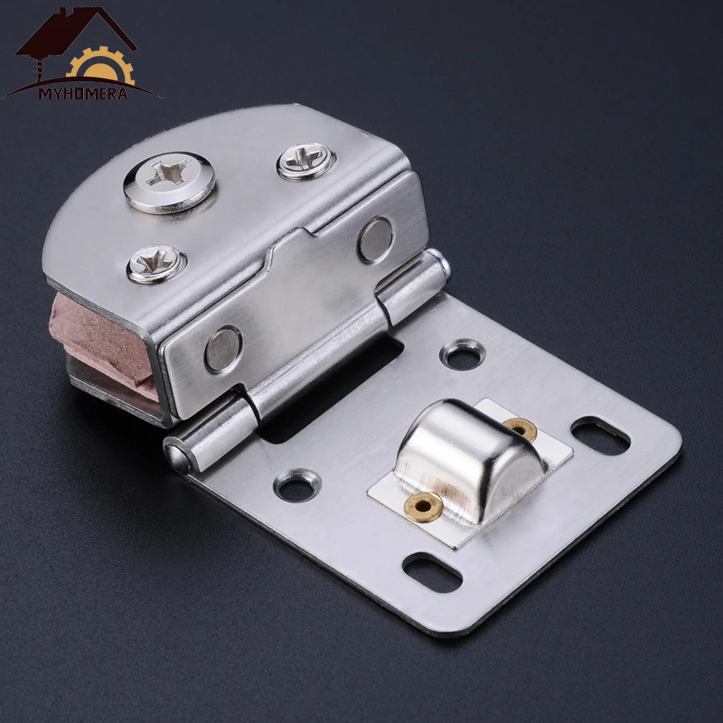 Glass Door Hinge Clamps Stainless Steel Wine Cabinet Bread Cabinet Cupboard Gate Clip Door Hinges for 5mm-12mm,stainless steel hinges,door hinges