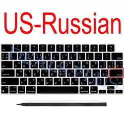 Premium Keycaps Set for MacBook Pro & Air Keyboard Repair (US - Russian)