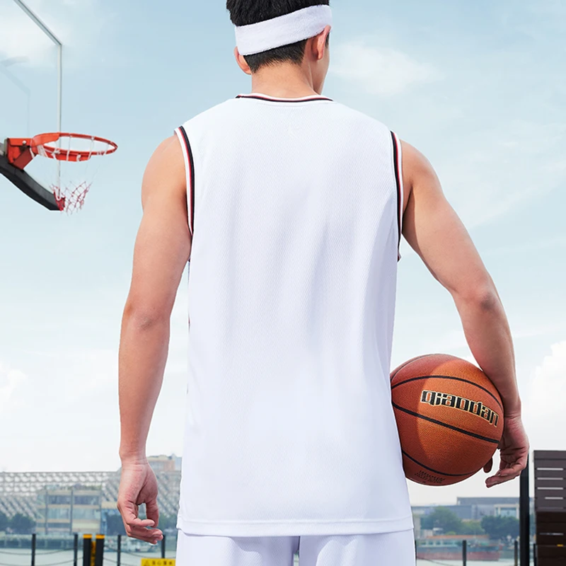 QIAODAN Basketball Jersey for Men 2023 New Fashion Breathable Dry Quickly  Sweat Absorption Comfortable Two Piece Set XNT23222116 - AliExpress