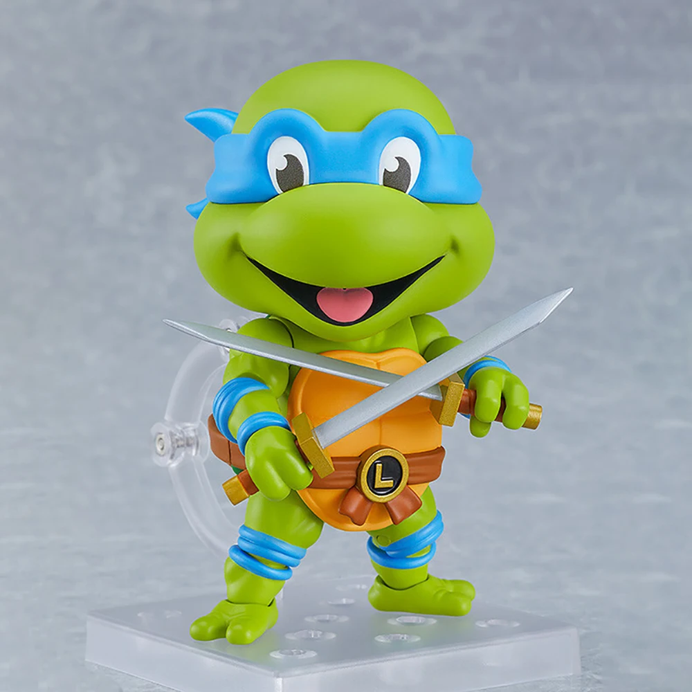Mini figura de ação anime infantil, tartarugas ninja, brinquedos Raphael  Donatello, modelo de desenho animado, decoração desktop, presente de Natal