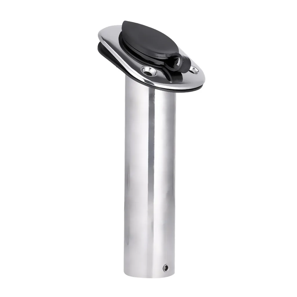 Sea Yacht Boat Fishing Rod Holder Tube Flush Mount Rod Rest-15, 30, 90 Degree