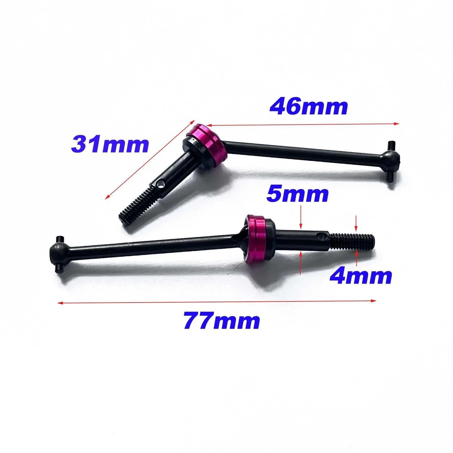 Steel Drive Shaft CVD Swing Axle #SAK-D535 For 1/10 RC Car