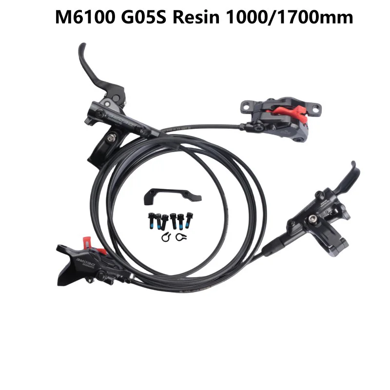 시마노 데오레 SLX M6100 M6120 브레이크 피스톤 유압 디스크 BR, MTB 자전거 액세서리, 송진/송진 lec/메탈 lec 패드 G05S J04C