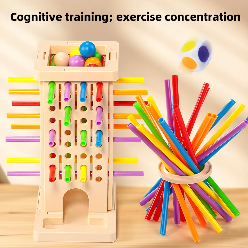 Interaktives Brettspiel für Eltern und Kinder, Spielzeug zur Förderung von Geschicklichkeit und Denkvermögen, Partyspiel_voghion.com