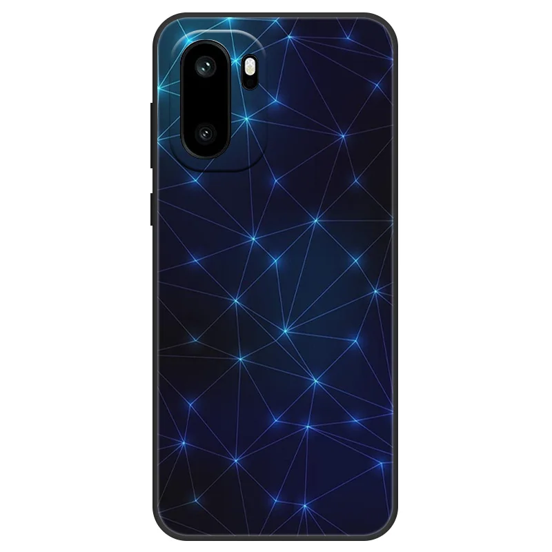 Cute Flower Print Soft Silicone Case - Protective Cover