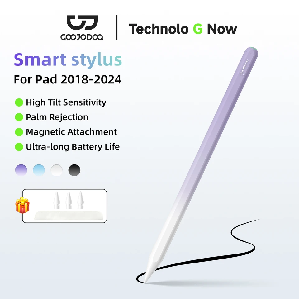 フリクションレスipad mini 第6世代　GOODJODOQ GD13 Amazon | GOOJODOQ 新型 GD13+ スタイラスペン ワイヤレス充電式