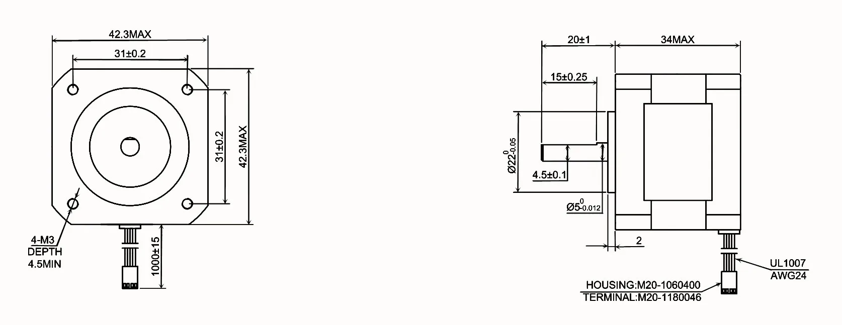nema motor deslizante stepping motor para impressora cnc xyz
