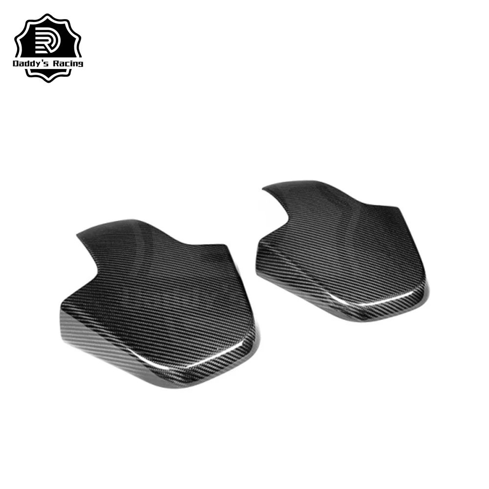 건식 탄소 섬유 시트 백 커버, 고품질 시트백 트림 커버, G80 M3 G82 M4 쿠페 2021-2022 DD 스타일