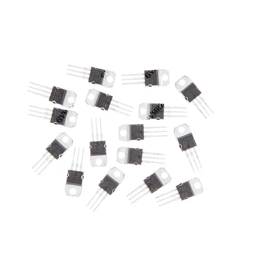 16PCS 8Values TO-220 Transistor Kit (L7805/L7812 etc.) Voltage Regulator for Industrial Power Supply DIY Project LM317T L7805 - Image 6